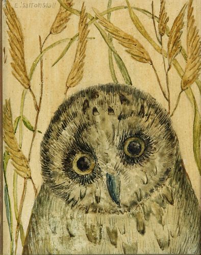 ELIZABETH SALTONSTALL MINIATURE OIL