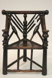 ELIZABETHAN ASH ARMCHAIR36.5 H