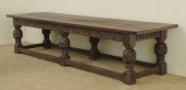 ELIZABETHAN STYLE CARVED OAK R