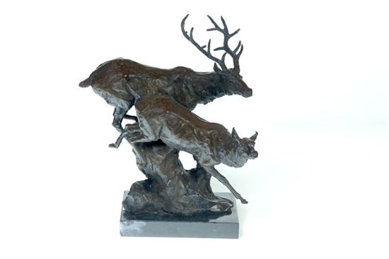 ELK AFTER AFTER ANTOINE-LOUIS BARYE