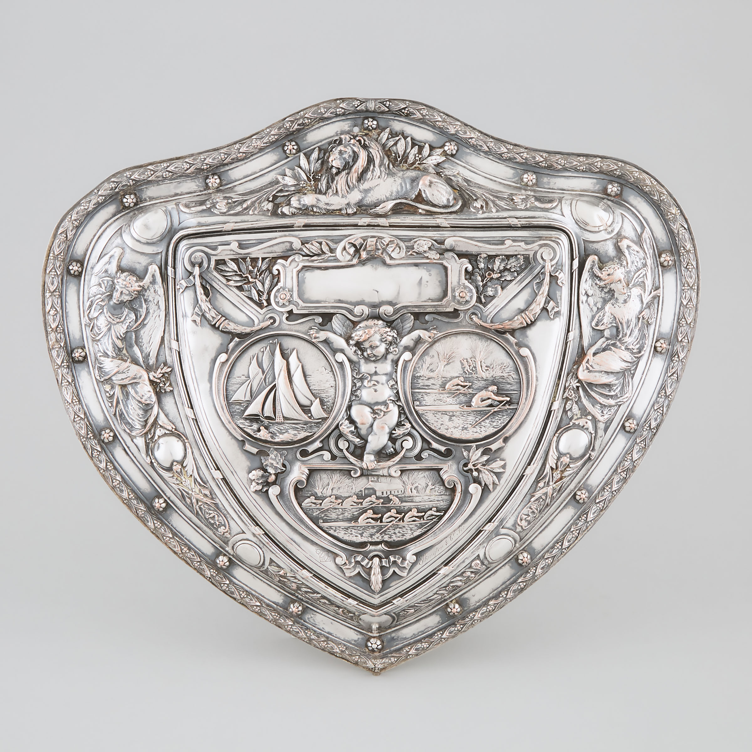 Elkington Silver Plate Sculling and
