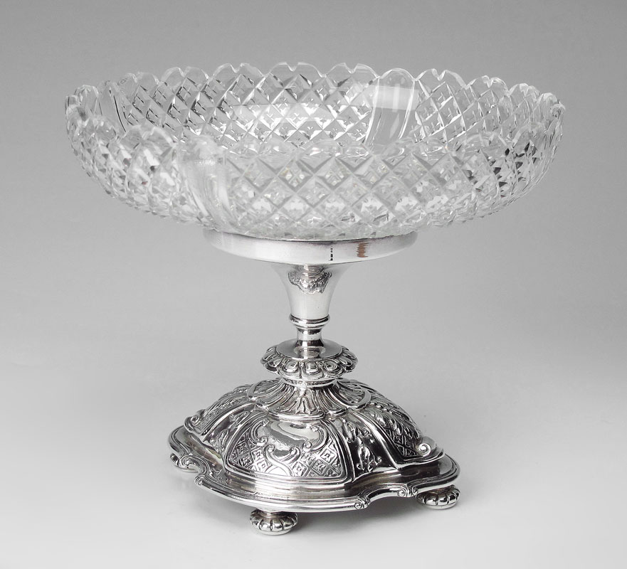 ELKINGTON SILVERPLATE AND CUT GLASS