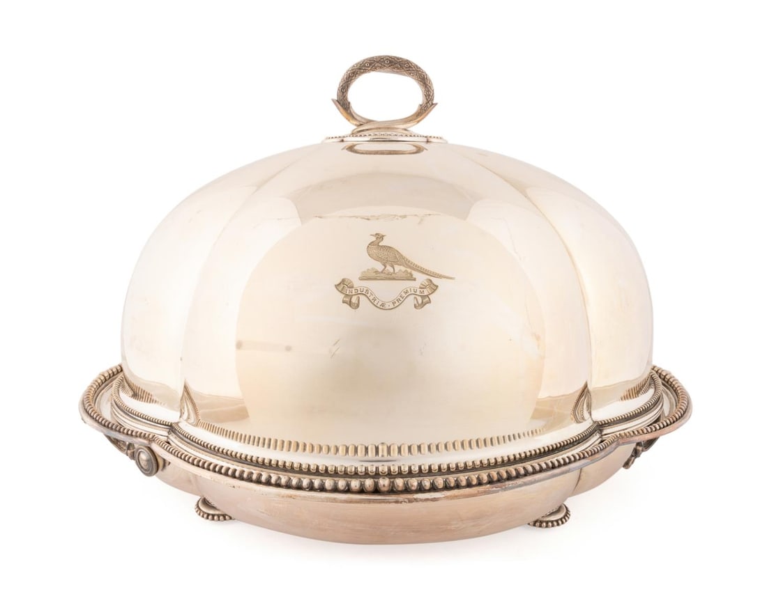 ELKINGTON SILVERPLATE MEAT DOME &