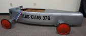 ELK'S CLUB 378 SILVER PAINTED
