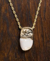 ELK'S TOOTH AND FOURTEEN KARAT
