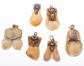 ELKS TOOTH PENDANTS B.P.O.E. S