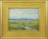 ELLE FOLEY OIL ON BOARD TITLED