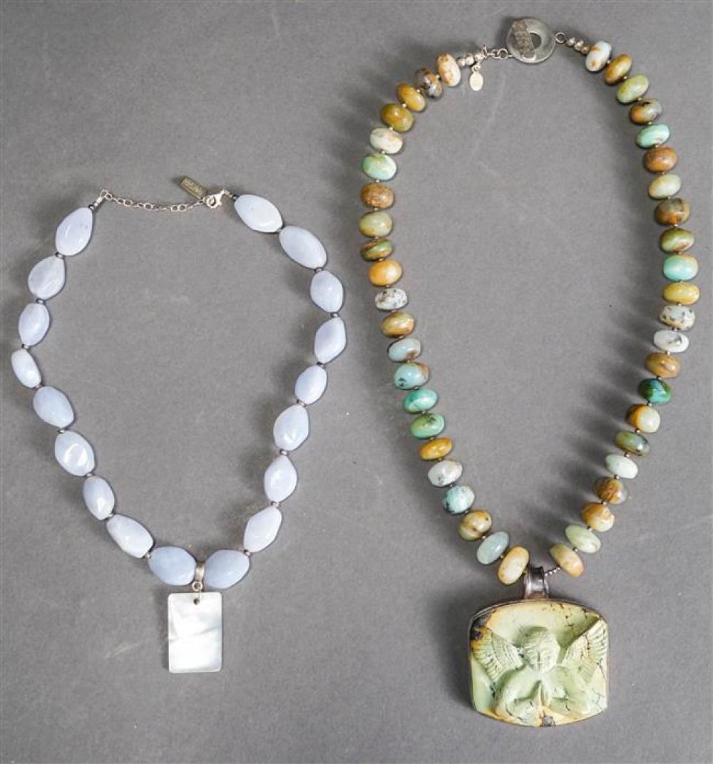 ELLE KAY BEADED NECKLACE WITH