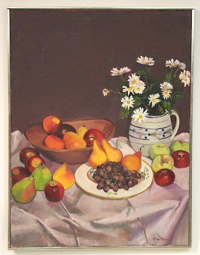 ELLEN ADLER, AM B. 1927, STILL LIFE