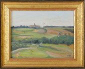 ELLEN FOLEY OIL ON BOARD, "SCO