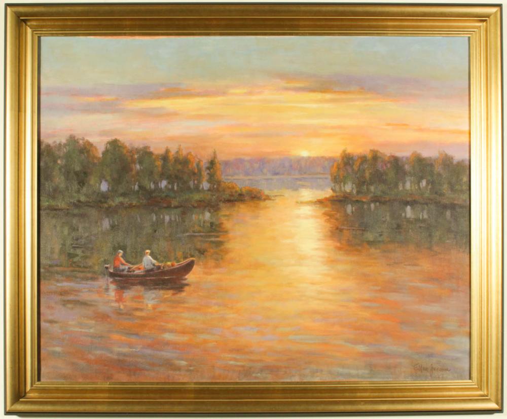 ELLEN JEROME OIL ON CANVASELLEN