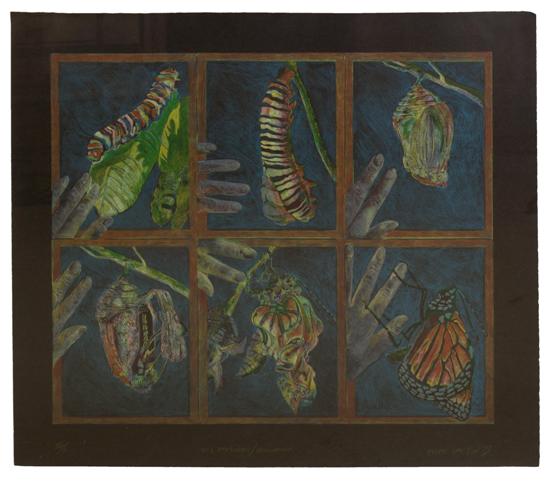 Ellen Lanyon (American b. 1926) Six