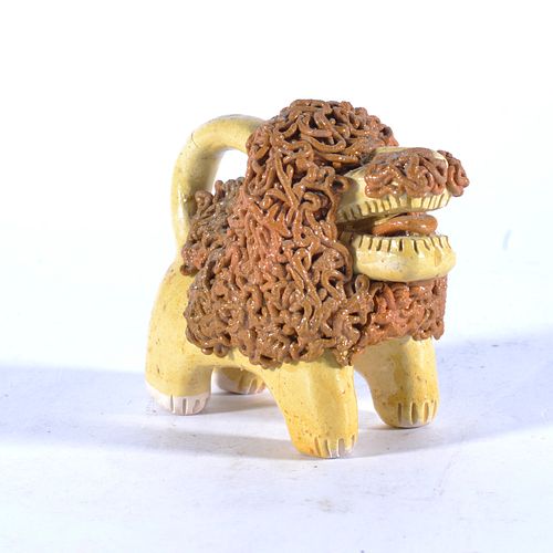 ELLEN MARTIN FIGURAL POTTERY LION