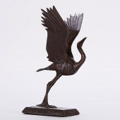 ELLIOT OFFNER CRANE BRONZE SCU