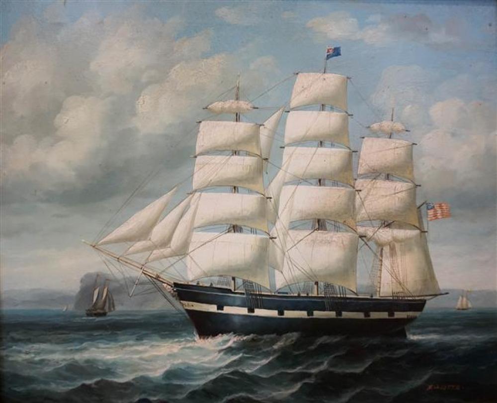 ELLIOTTE, AMERICAN FRIGATE (IN