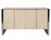 ELLO TRAVERTINE AND CHROME CRE