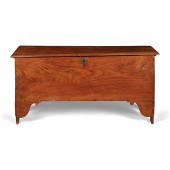 ELM BOARDED CHEST
17TH/ EARLY