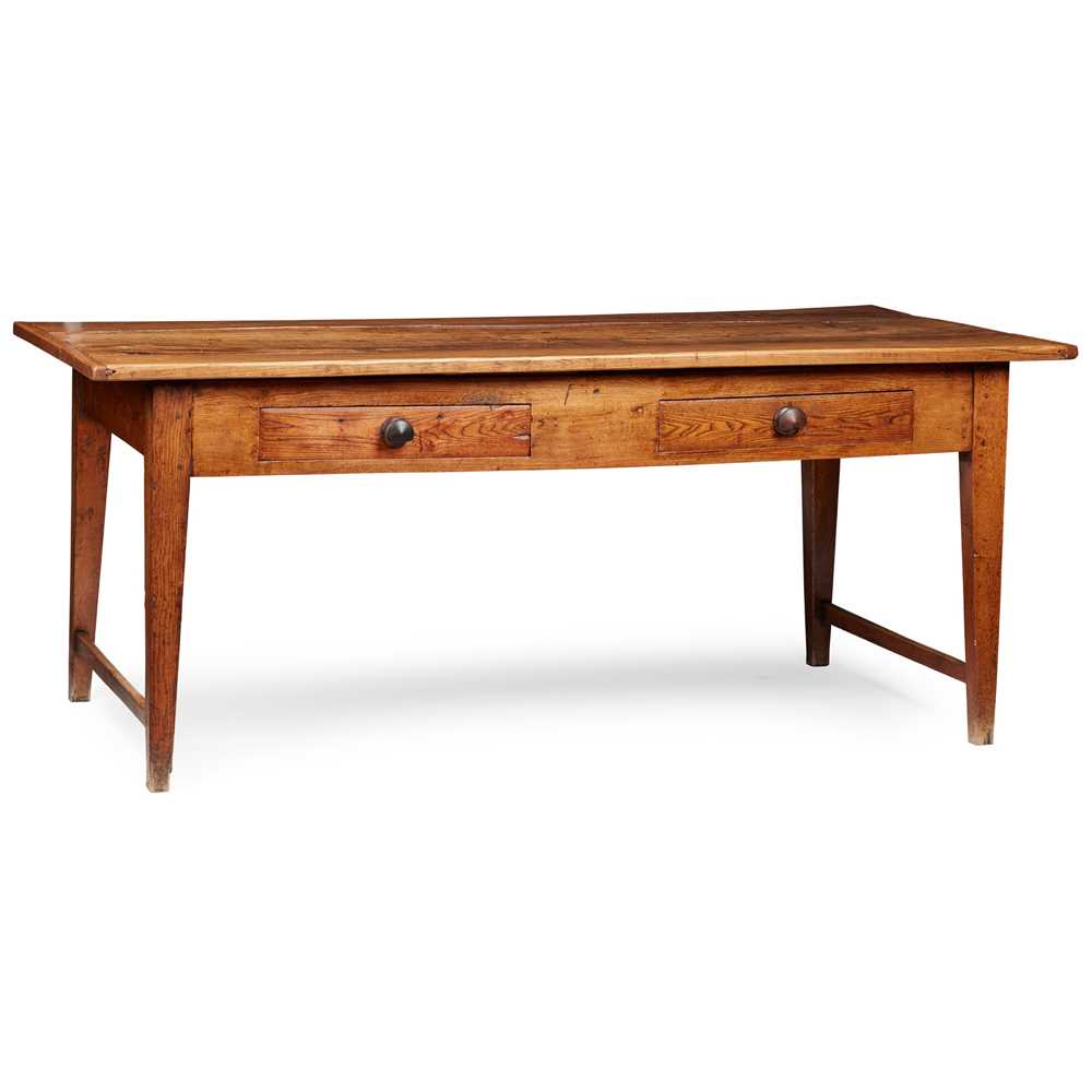 ELM OR CHESTNUT SCULLERY TABLE 19TH