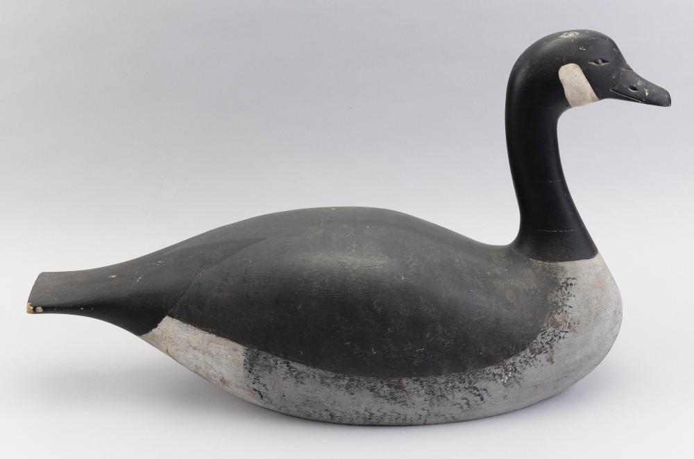 ELMER O. STENNES CANADA GOOSE DECOY