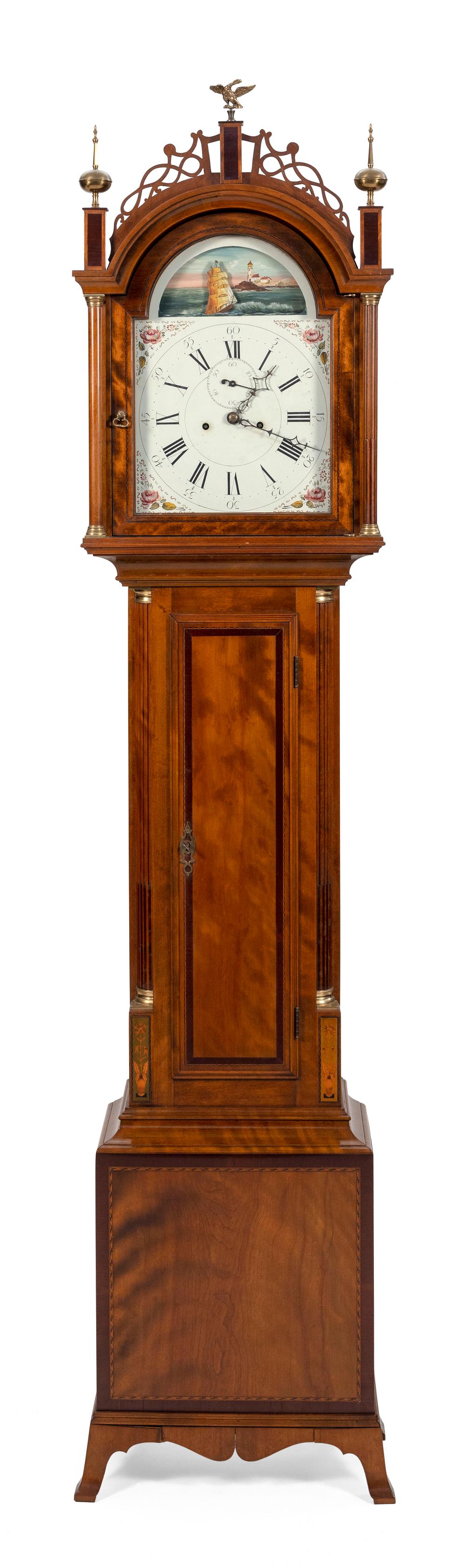 ELMER STENNES GRANDFATHER CLOCK