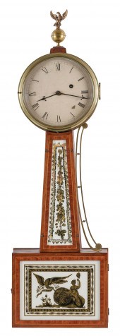 ELMER STENNES-TYPE BANJO CLOCK