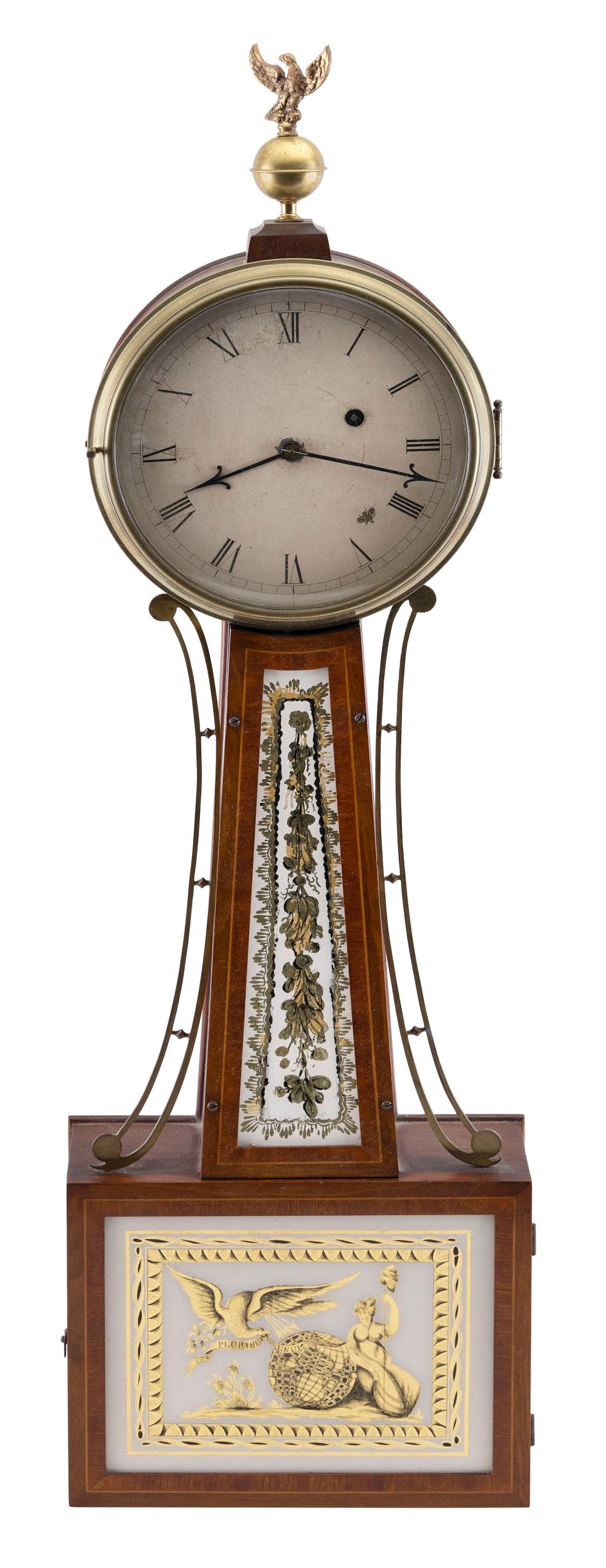 ELMER STENNES-TYPE BANJO CLOCK 20TH