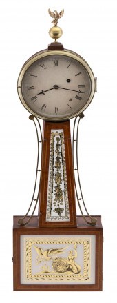 ELMER STENNES-TYPE BANJO CLOCK