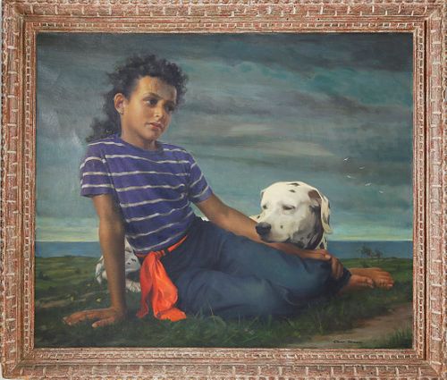 ELMER WESLEY GREENE JR. OIL ON