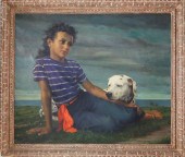 ELMER WESLEY GREENE JR. OIL ON