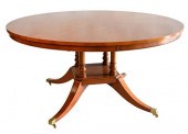 ELMWOOD ROUND SINGLE PEDESTAL