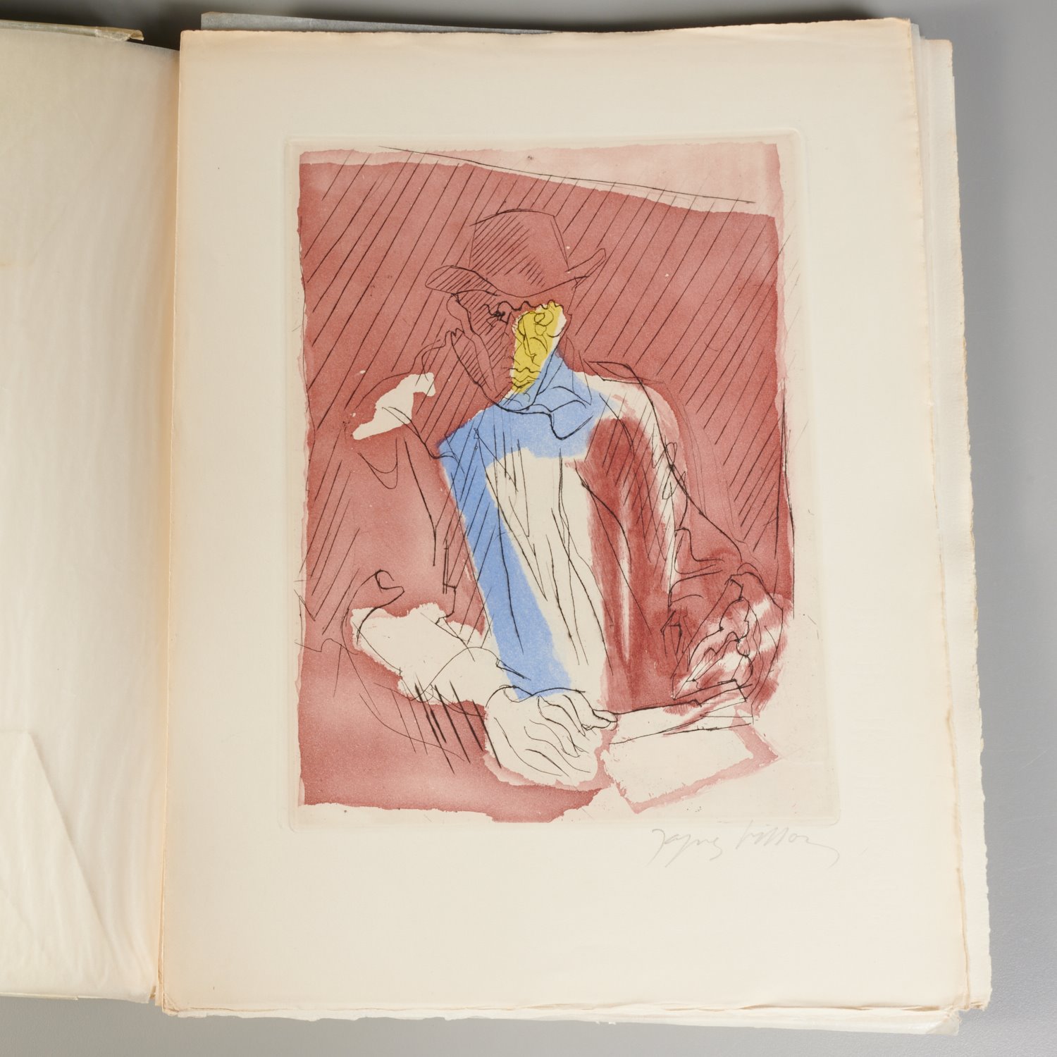 ELOGE DE JACQUES VILLON, WITH