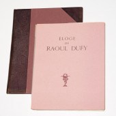 ELOGE DE RAOUL DUFY, WITH SIGN