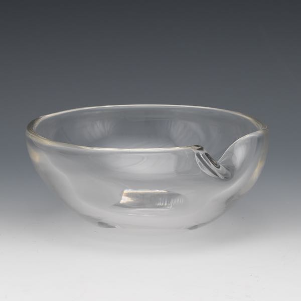 ELSA PERETTI FOR TIFFANY GLASS DISH