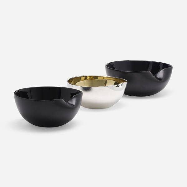 Elsa Peretti. Thumbprint bowls,