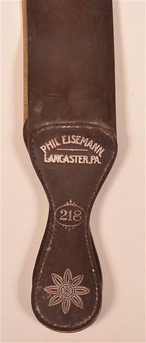 ELSEMANN LANCASTER PA LEATHER RAZOR