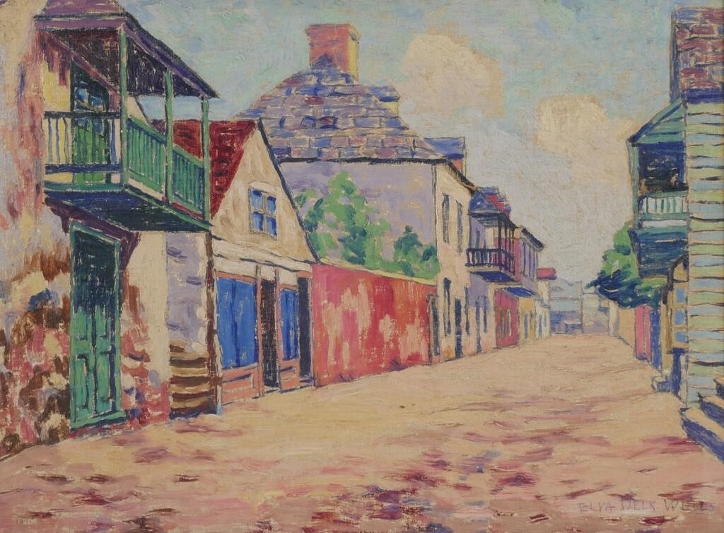 ELVA DELK WELLS, ST. AUGUSTINE