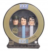 Elvis pez collection, with CD