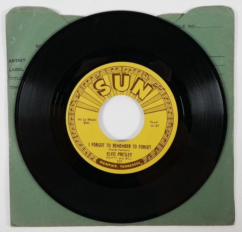 ELVIS PRESLEY 1954 SUN RECORD