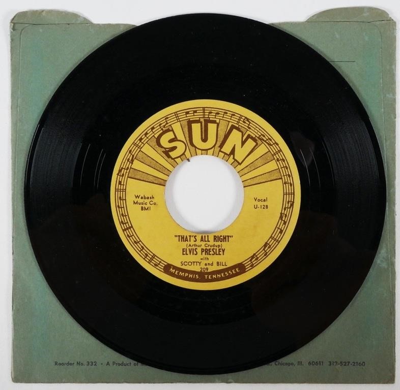 ELVIS PRESLEY 1954 SUN RECORD