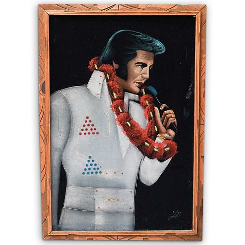 ELVIS PRESLEY PAINT ON