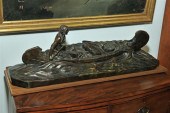 ELWELL BRONZE RECAST. ''Indian