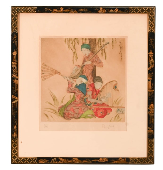 ELYSE ASHE LORD SIGNED ENGRAVING