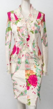 EMANUEL UNGARO LINEN BLEND SKI