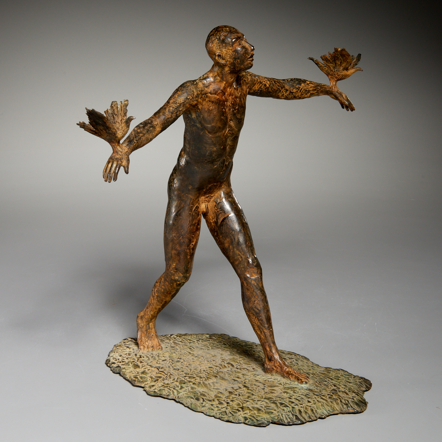 EMANUELE DE REGGI, BRONZE SCULPTURE