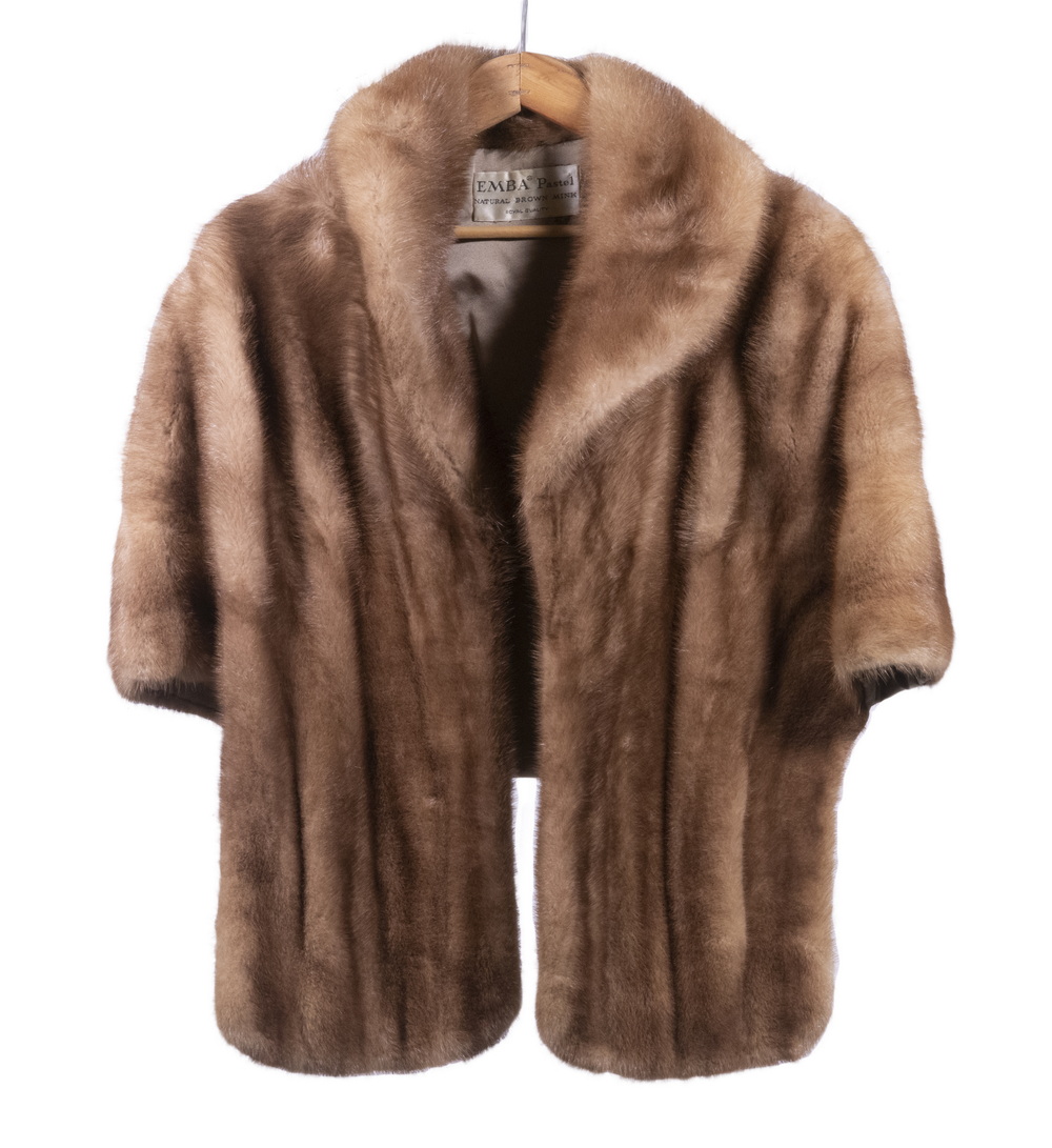 EMBA PASTEL NATURAL BROWN MINK