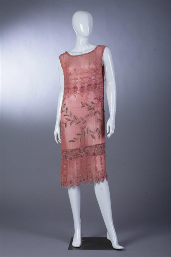 EMBELLISHED SALMON COLORED