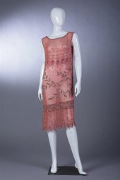 EMBELLISHED SALMON COLORED FLA