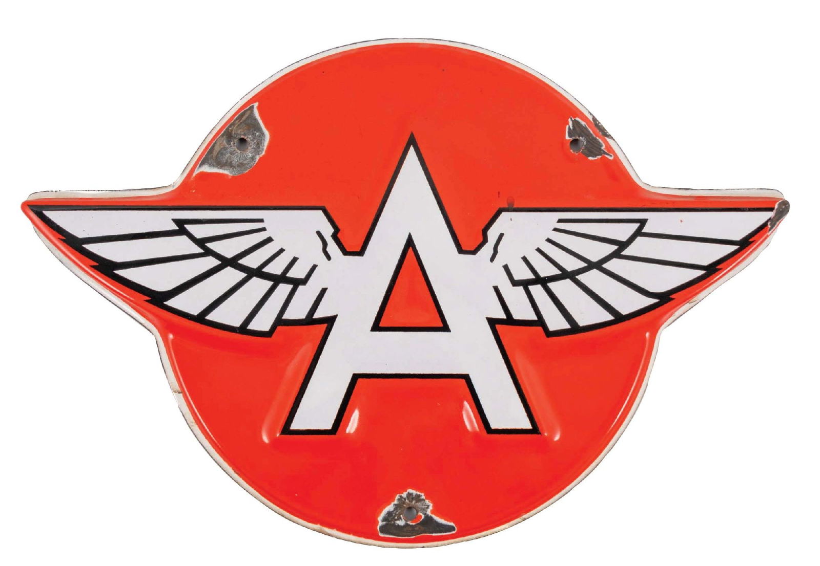 EMBOSSED FLYING A PUMP PLATESSP.