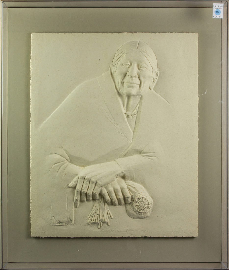 EMBOSSED PRINT, JEAN JUHLIN Jean