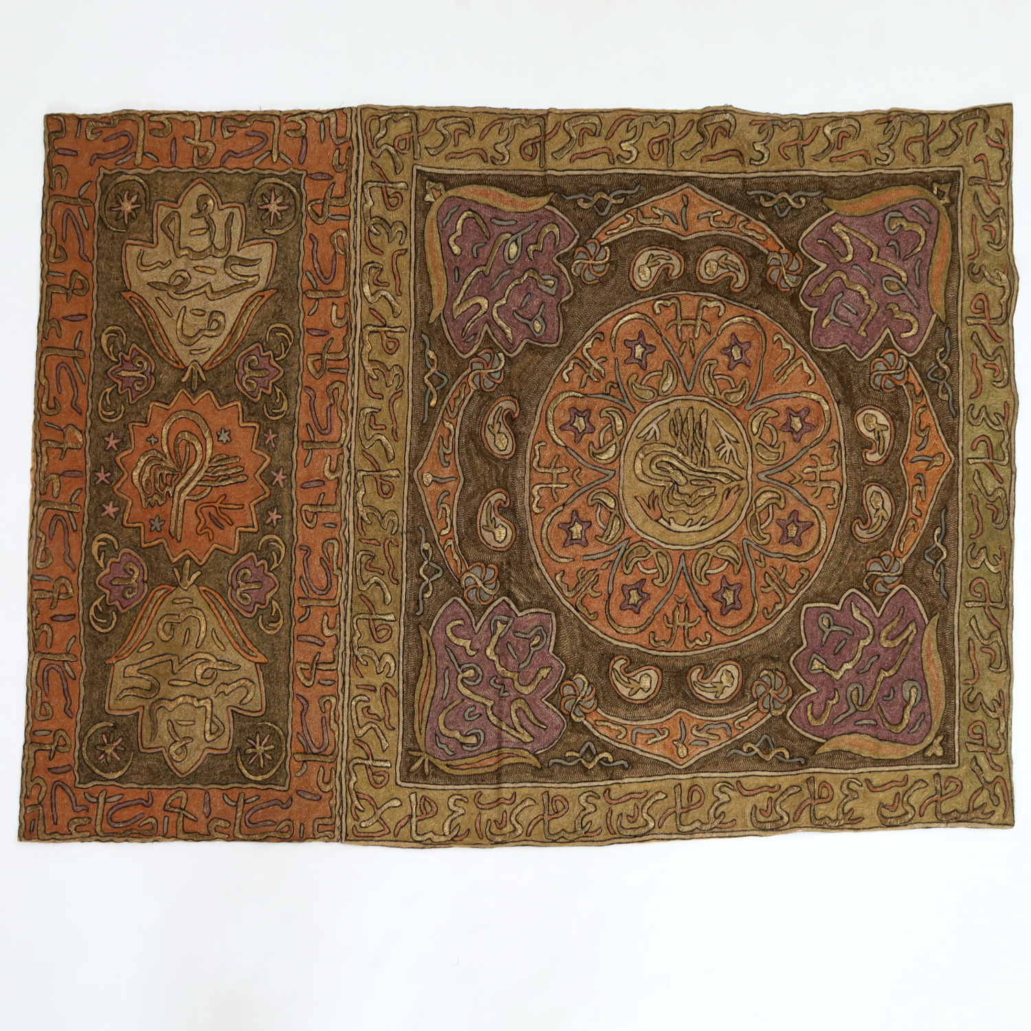 EMBROIDERED ISLAMIC TAPESTRY,